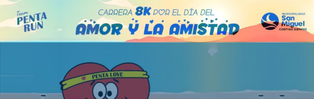 CARRERA 8K POR EL DÍA DEL AMOR Y LA AMISTAD 2025